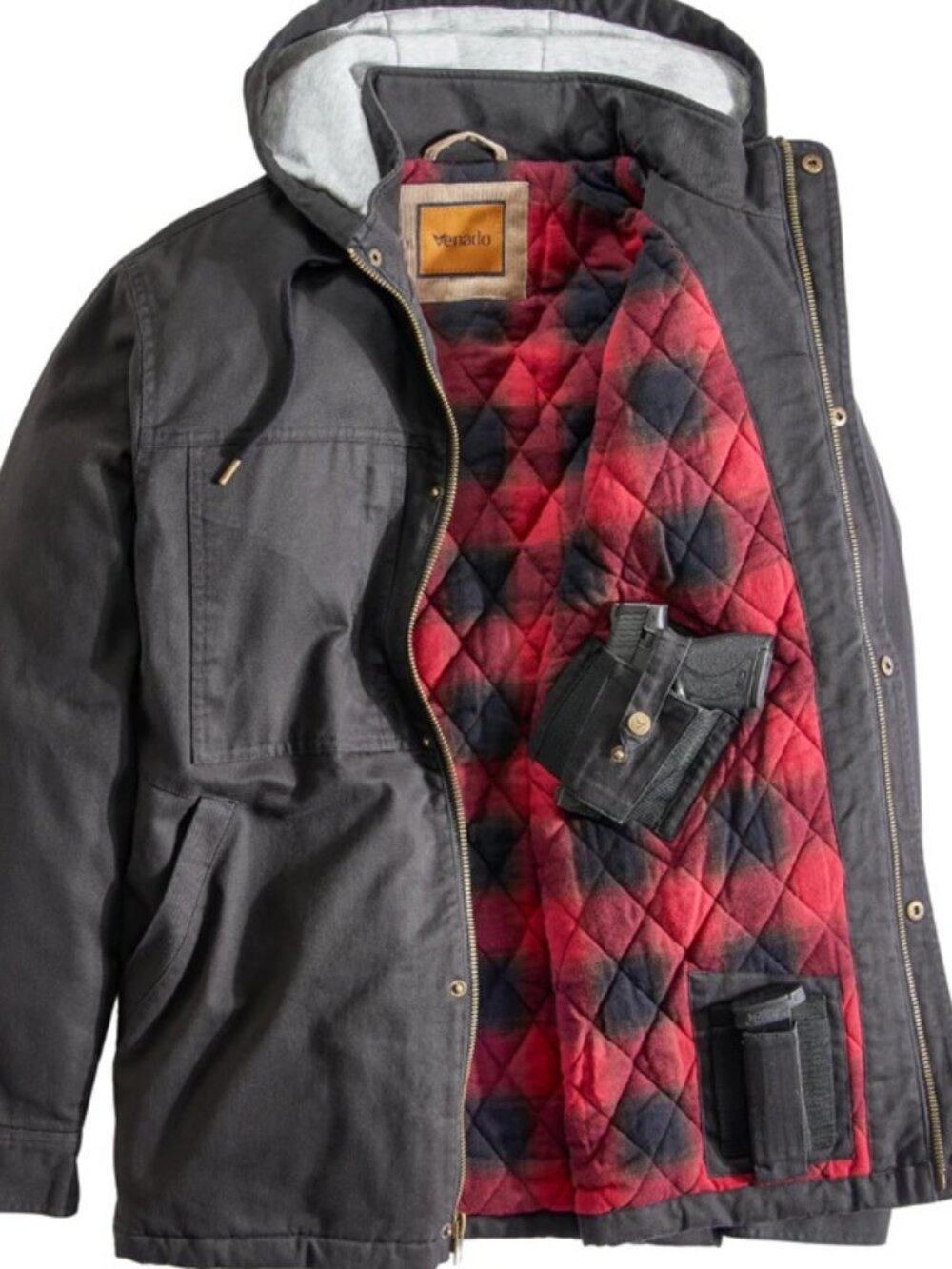 Work Horse Concealed Carry Jacket - Black | Medium